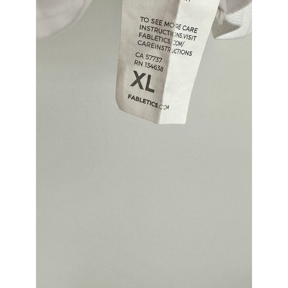 Fabletics Pia White Powertouch Light Front Twist … - image 7